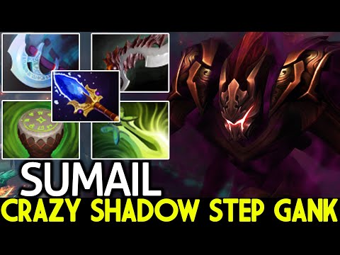 SUMAIL [Spectre] Crazy Scepter Shadow Step Gank Killing Machine Dota 2