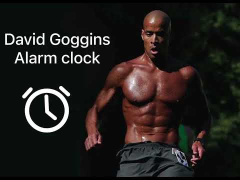 David Goggins Alarm Clock - Motivation