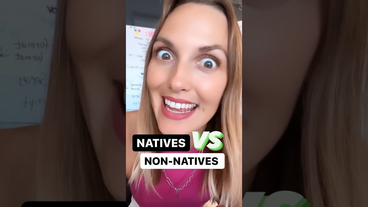 Natives Vs Non-natives | how to pronounce REGULARLY #howtosay #americanenglish #nativeamerican #esl