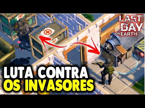 FIGHT AGAINST THE INVADERS IN MY BASE - Last Day On Earth