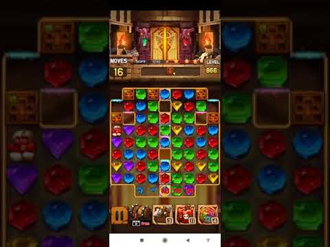 Jewel Legacy 💎 Level 866 ⭐⭐⭐ - Jewels & Gems Match 3 Puzzle 2021 no Booster 👑 Android Gameplay ✅