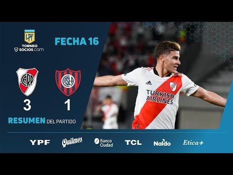 #TorneoSocios | Fecha 16 | resumen de River - San Lorenzo