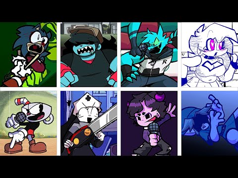 Sink but Every Turn a Different Character Sings 🧡 (FNF Sink but Everyone Sings It)