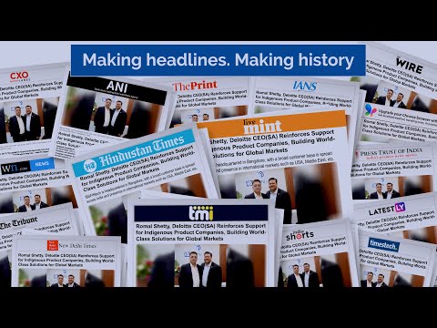 Making Headlines | Romal Shetty, Deloitte CEO (SA) Graces IBSFINtech's New Corporate HQ Inauguration