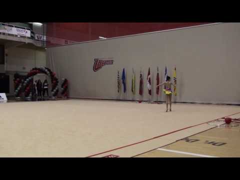 Gabriela Georgieva Junior Rope BC 2016 Canadian Championships RG
