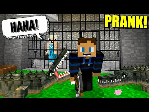 EMIL KASTER MIG IND I ET KROKODILLE BUR!! - Dansk Minecraft Titanic #13