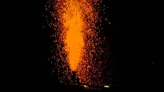 preview picture of video 'Incredible Steam Engine Spark Show burning sawdust at Wauseon Ohio.'