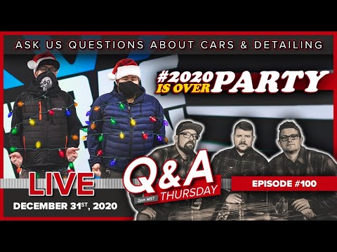 New Year's Eve Special! #2020IsOverParty | Q&A Thursday #100 | December 31st, 2020