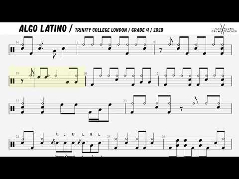 Algo Latino - Trinity Drums 2020 Grade 4