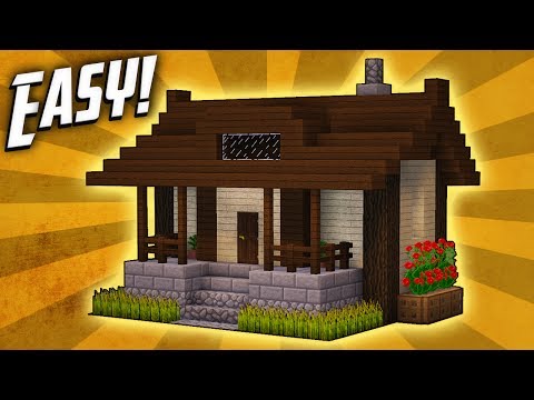 Minecraft: How To Build A Small Survival House Tutorial (#5)