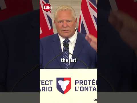Doug Ford says he's been trying to tell the Americans that tariffs hurt them too.