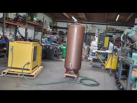 Kaeser 15HP SK19 Rotary Screw Air Compressor w/ TCH22 Dryer & 120 Gallon Tank