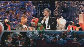 Andrea Bocelli With the MUPPETS - Jingle Bells Kodak theatre Los Angeles 2009