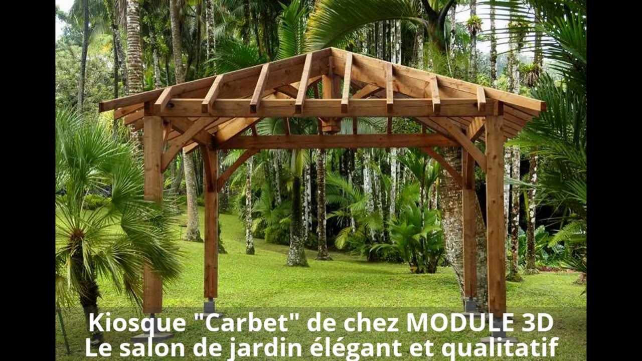 Kiosque Carbet de MODULE 3D