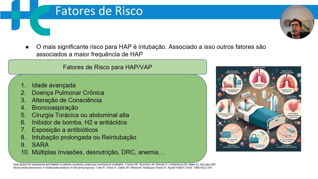 Pneumonia Nosocomial  - Dr. Matheus Polly