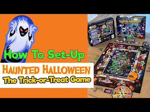 Game Set-Up for Haunted Halloween: The Trick-or-Treat Game