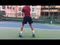 Hitting with Coach Dec 2017, Hong Kong