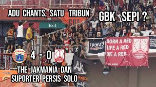 Download lagu Momen The Jakmania Adu Chants Pasoepati Saat Persija Menang Lawan Persis Solo, Meski GBK Sepi mp3