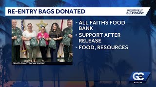 DeSoto County Sheriff's Office partners with All Faiths Food Bank for inmate re-entry support