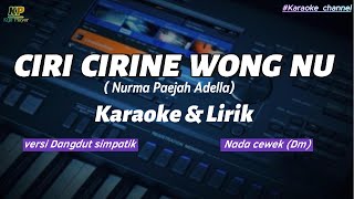 Download lagu CIRI CIRINE WONG NU_Nurma Paejah Adella_Karaoke & Lirik_versi dangdut simpatik_Nada cewek(Dm) mp3 Download lagu CIRI CIRINE WONG NU_Nurma Paejah Adella_Karaoke & Lirik_versi dangdut simpatik_Nada cewek(Dm) mp3