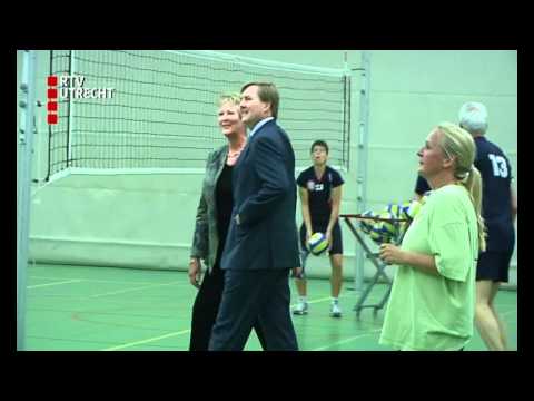 Prins Willem-Alexander bezoekt AVV Keistad