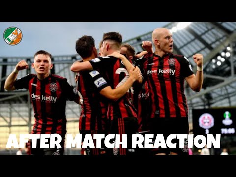 Bohemians 3-0 Stjarnan FC - Europa Conference League Qualifier - After Match Reaction
