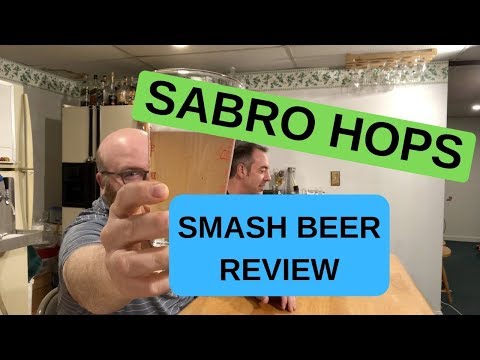 What Do Sabro Hops Taste Like?  SMaSH Beer Experiment