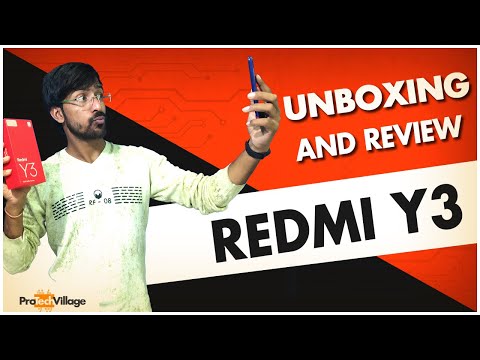 Redmi Y3 Smartphone Unboxing & Overview | Best phone under 10000?? Video