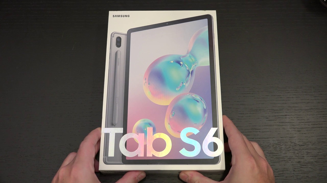 Samsung Galaxy Tab S6 Unboxing and First Look