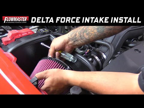 2007-08 GM Silverado/Sierra & SUV's 4.8L, 5.3L, 6.0L, 6.2L - Delta Force Cold Air Intake 615119