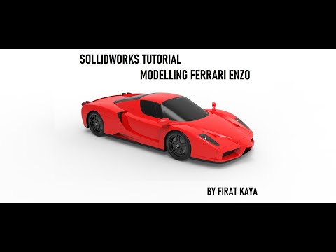Solidworks Tutorial Modelling Ferrari Enzo - Episode 5