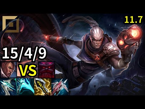 Lucian Top vs Ornn - KR Master | Patch 11.7