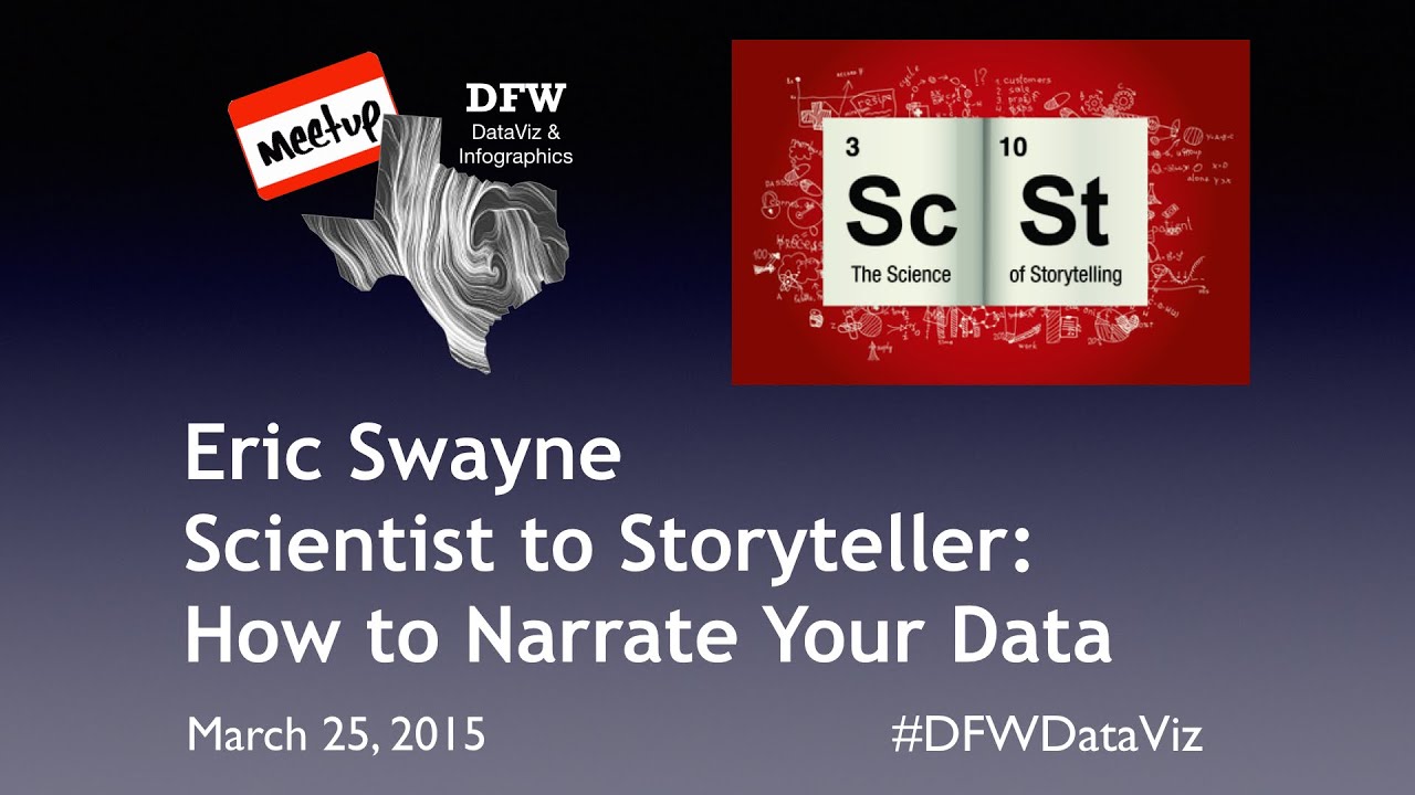 Scientist to Storyteller: How to Narrate Your Data