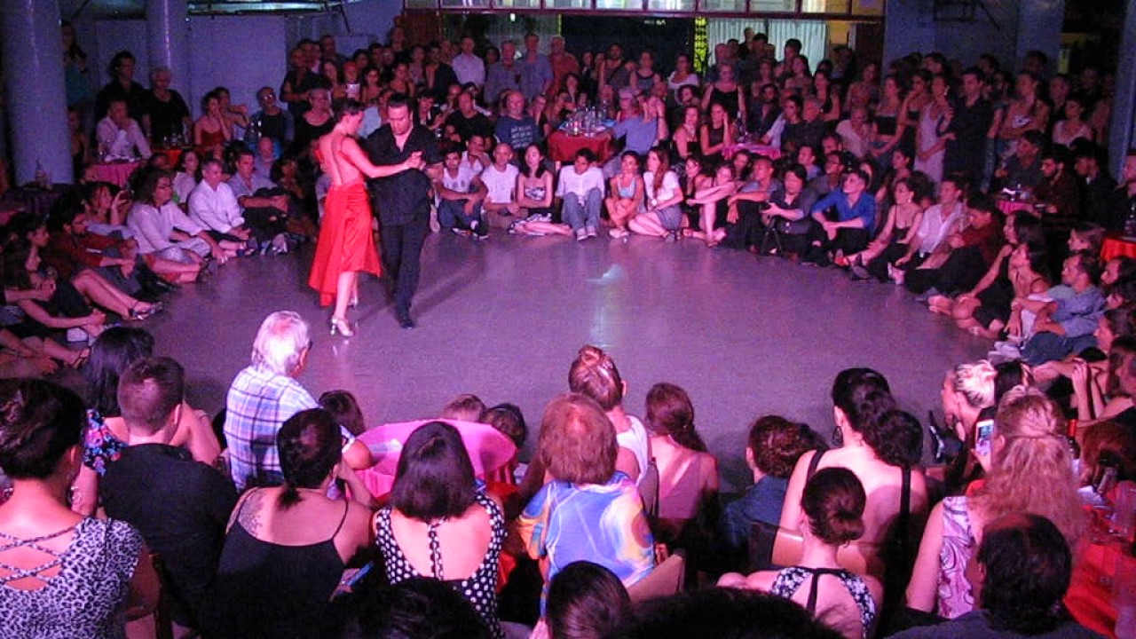 MARIANO "CHICHO" FRUMBOLI y JUANA SEPULVEDA en Viva La Pepa! Milonga (4/6)