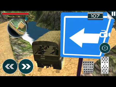 US Military Cargo Truck : Off-road Driving Games - Android Gameplay [HD]