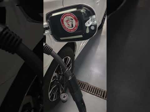 Thumbnail for Charging the Mitsubishi Outlander PHEV with a Tesla wall charger. by PHEV
