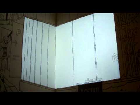 Drawing Interactive Text Pattern - Leeum Museum in Seoul