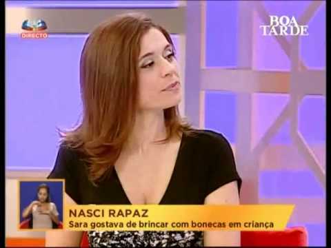 Sara Moreira Nasceu Rapaz e Hoje  Uma Bela Mulher ''Boa Tarde Sic 26 05 2011'' Parte 1 de 3