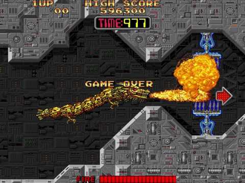 Syvalion (Taito 1988)  Attract Mode 60fps