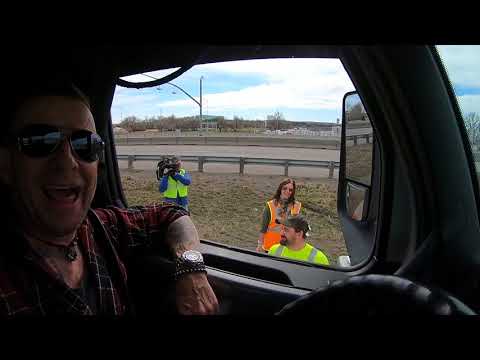 British trucker experiences some good old American hospitality during these stressful times in Western Montana