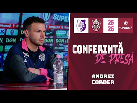 📽 FC Argeș - CFR Cluj | Cordea: „Trebuie să avem aceeași atitudine!”