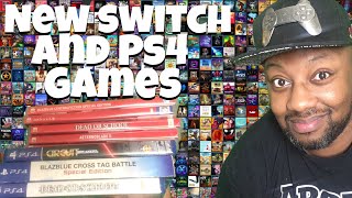 New switch and ps4 games