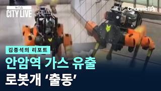 [김종석의 리포트]안암역 가스 유출 로봇개 ‘출동’ / 채널A / 뉴스A CITY LIVE