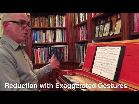 From Partimento Reduction to Gestural Performance: Robert Hill  teaches & plays Bach Largo BWV 1005