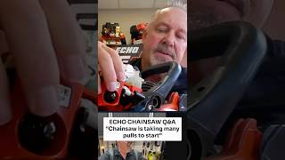 Is Your Chainsaw Hard to Start? Here's What to Do About It