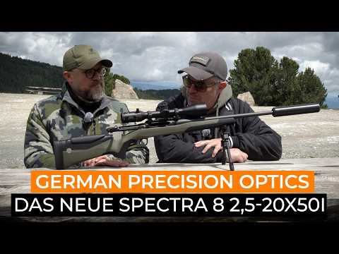 gpo: GPO Spectra 8 2,5-20x50i − die wichtigsten Details zum  neuen, optimierten Universal-Zielfernrohr von German Precision Optics mit optionalem GBT-Ballistikturm