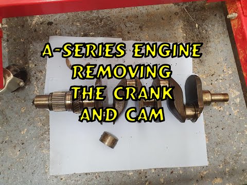 Classic Mini Restoration: A-Series Engine, Removing The Crank And Cam