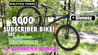 Schwinn Sidewinder Initial Impressions plus Viewers Rides!