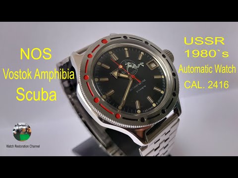 Vostok Amphibia Automatic Watch Service