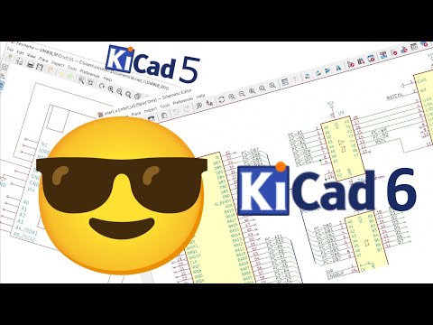 ✅KiCad 6 Schematic Editor overview of the new version
